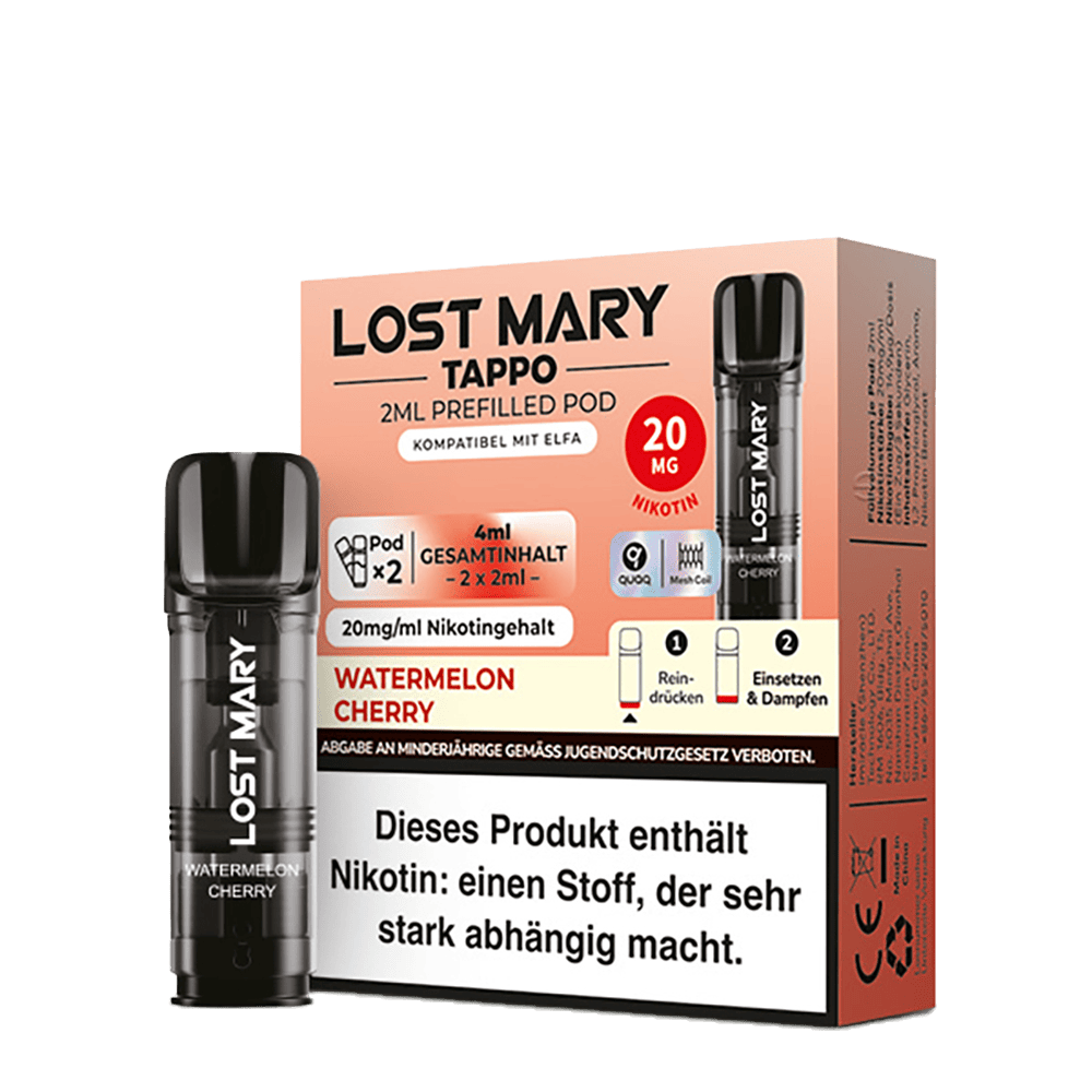 Lost Mary Tapoo Liquid Pod 20mg Watermelon Cherry