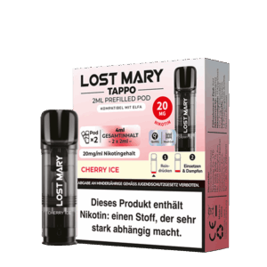 Lost Mary Tappo Pod 20mg Cherry Ice