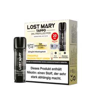 Lost Mary Tappo Pod 20mg Pineapple Passionfruit Lemon