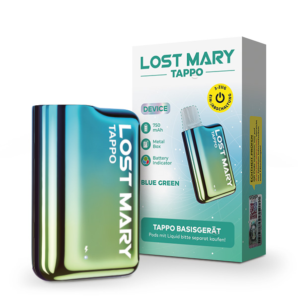 Lost Mary Tappo Pod Kit Akkuträger Blue Green