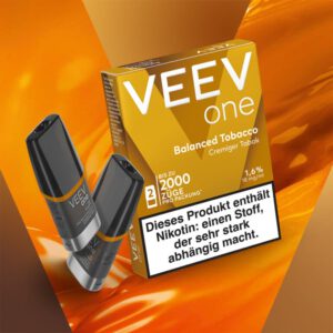 VEEV One Balanced Tobacco Liquid Pod 2er Pack