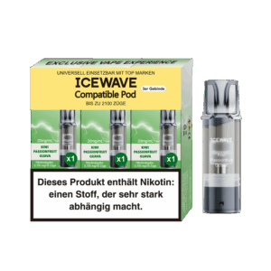 Icewave Pods Kiwi Passionfruit Guava