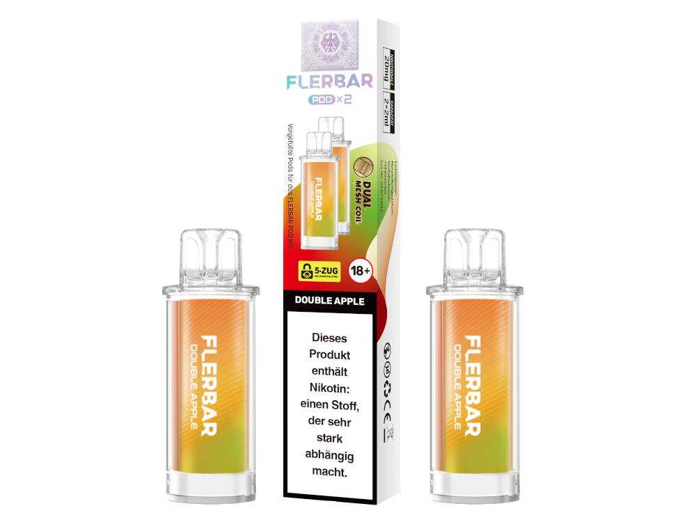 Flerbar Pod 20mg Double Apple