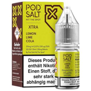 Pod Salt Xtra 20mg Lemon Lime Cola