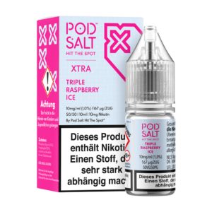 Pod Salt Xtra 10mg Triple Raspberry Ice