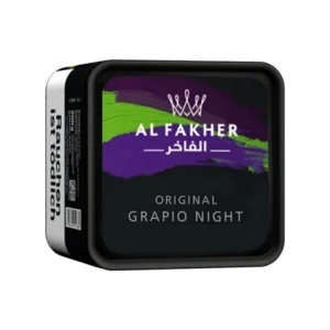 Al Fakher Shisha Tabak 200g Grapio Night