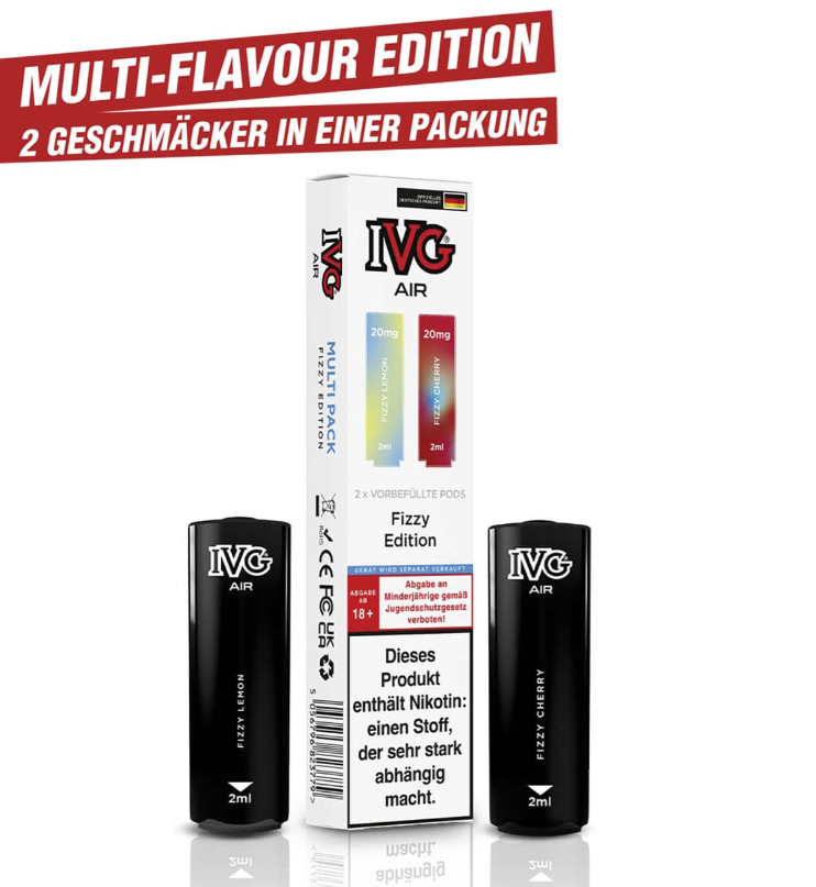 IVG Air Fizzy Edition Pod 20mg