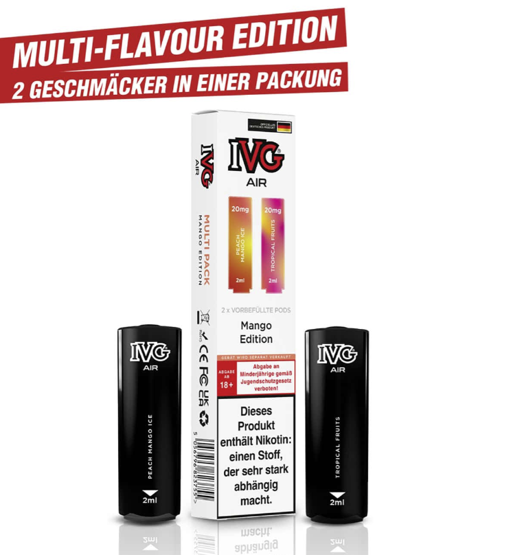 IVG Air Mango Edition Lemon Lime Pod 20mg