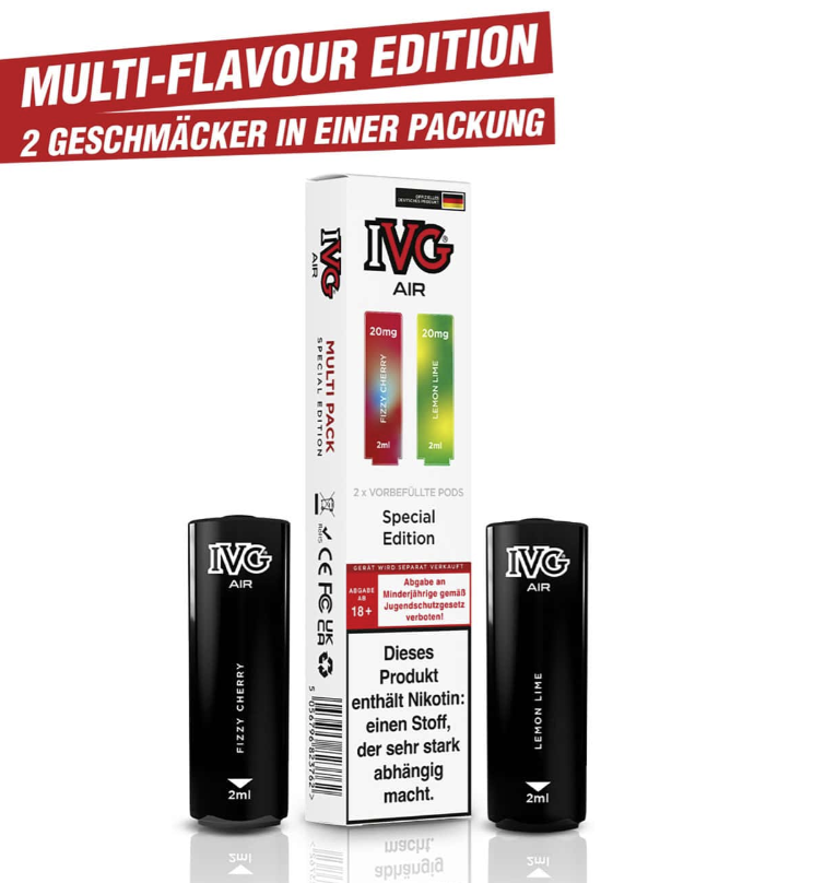 IVG Air Special Edition Multiflavour Pod 20mg