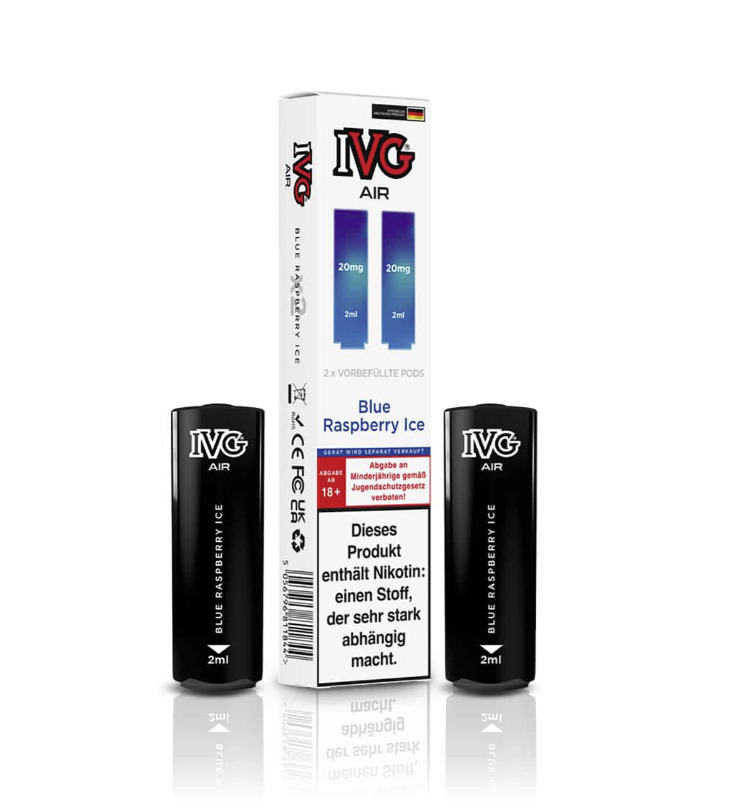 IVG Blue Raspberry Ice Multiflavour Edition Pod