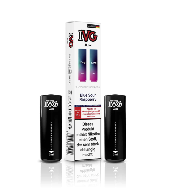 IVG Blue Sour Raspberry Multiflavour Edition Pod