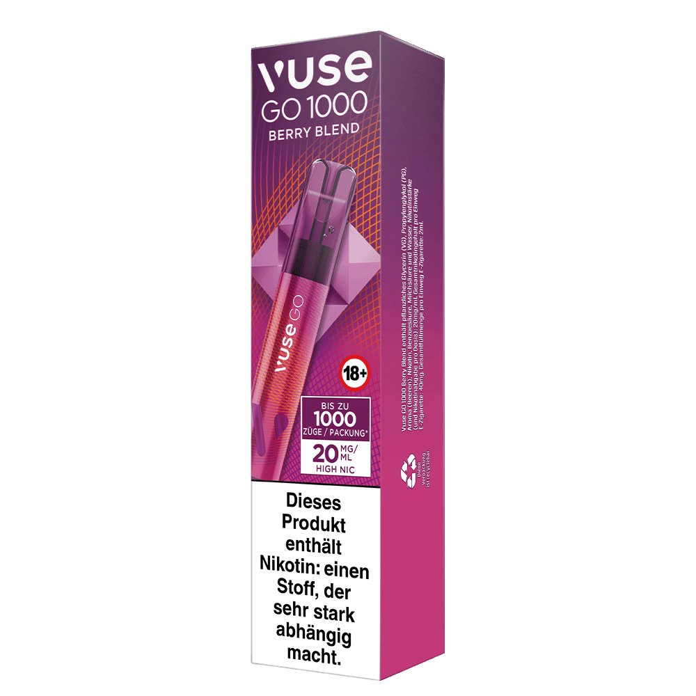 Vuse Go 1000 20mg Berry Blend
