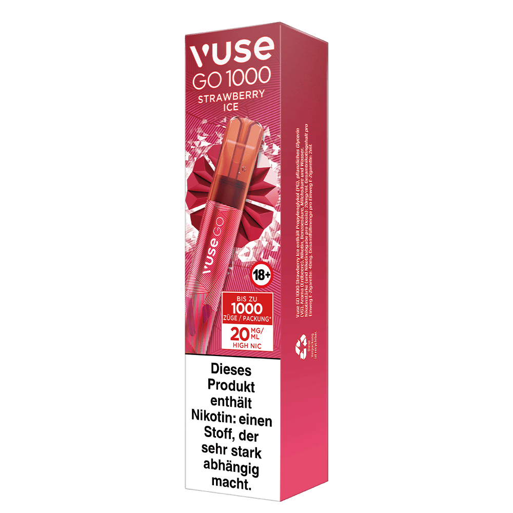 Vuse Go 1000 20mg Strawberry Ice