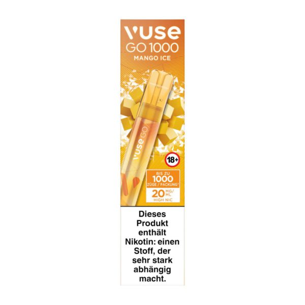 Vuse Go 1000 Mango Ice 20mg