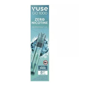 Vuse Go 1000 Peppermint Ice 0mg ohne nikotin