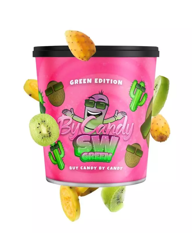 By Candy Shisha Tabak 200g Sweet Wonder Green Edition