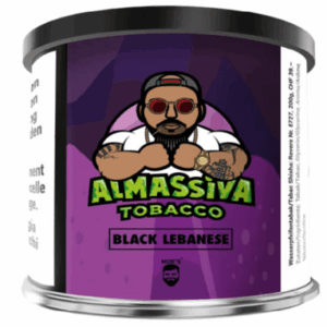 Al Massiva Shisha Tabak 200g Black Lebanese