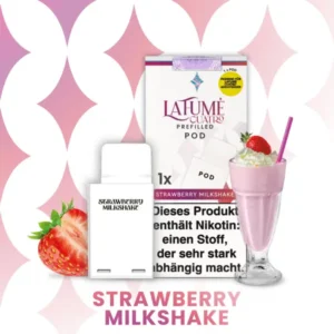 la-fume-cuatro-pod-strawberry-milchshake