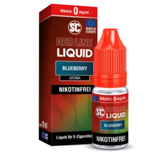 SC Red Line Liquid 0mg Blueberry