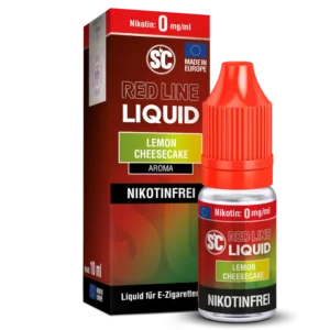 SC Red Line Liquid 0mg Lemon Cheesecake