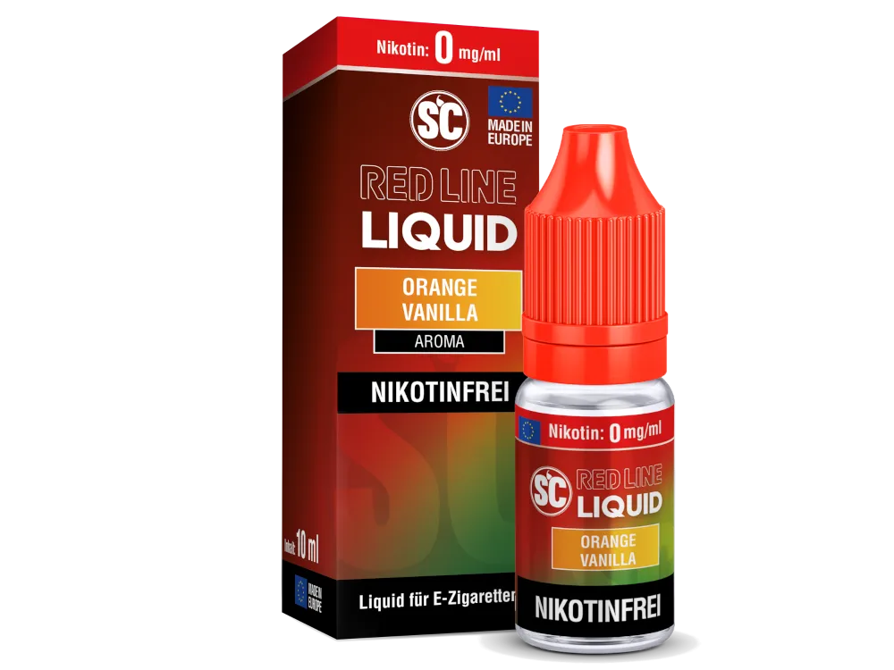SC Red Line Liquid 0mg Orange Vanilla