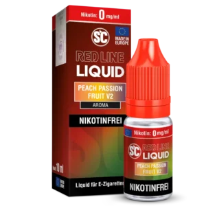 SC Red Line Liquid 0mg Peach Passionfruit