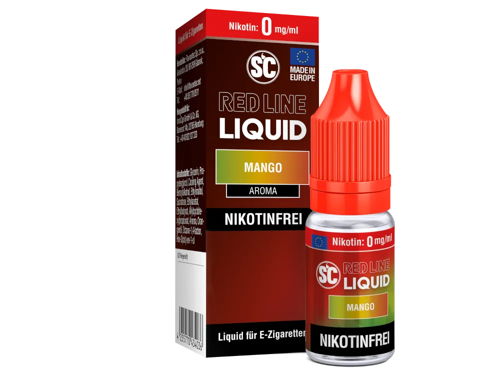 SC Red Line Liquid 0mg Mango
