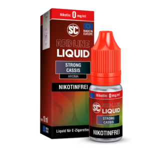 SC Red Line Nikotinsalz Liquid 0mg Strong Cassis