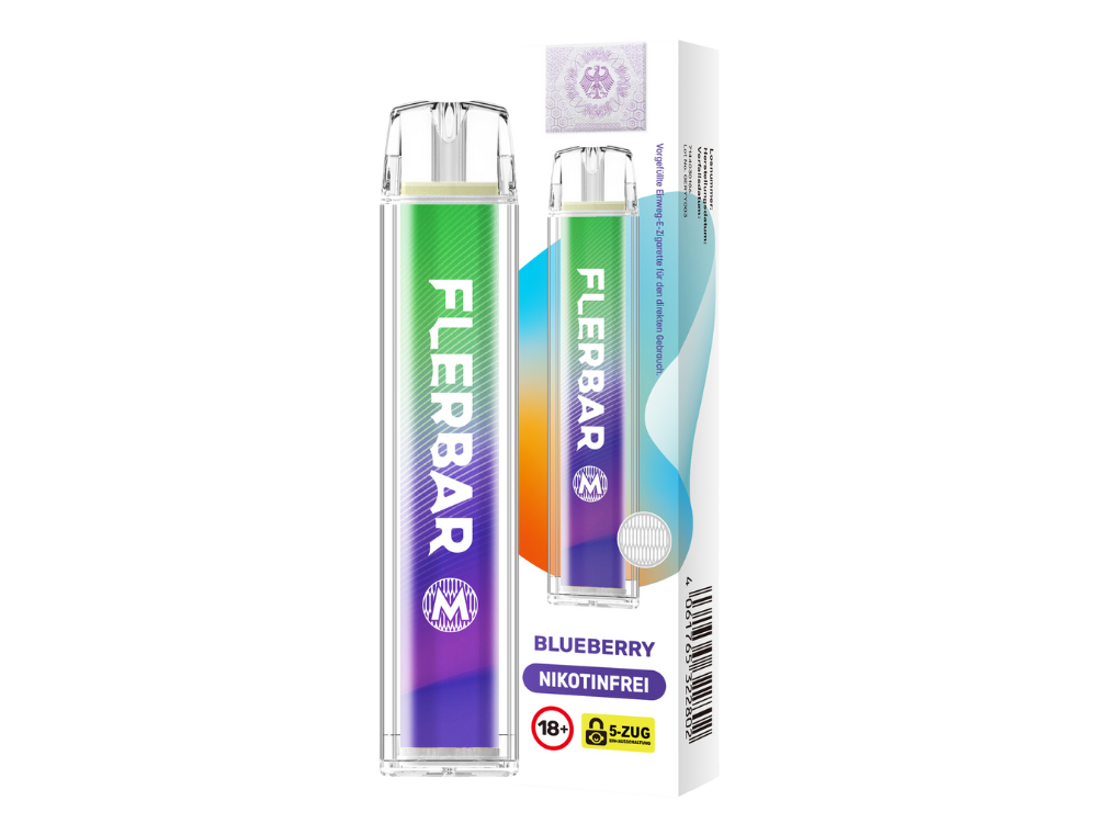 Flerbar M Vape Blueberry 0mg