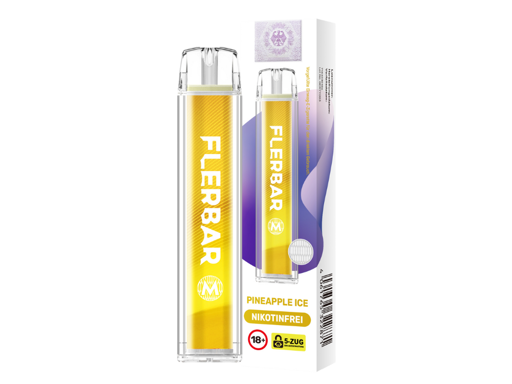 Flerbar M Vape Pineapple Ice 0mg