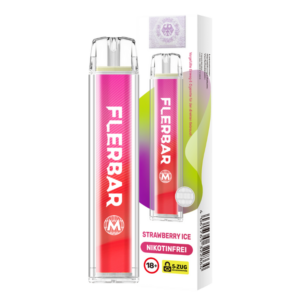 Flerbar M Vape Strawberry Ice 0mg