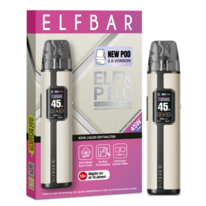 Elfbar Elfx Pro in der Farbe White
