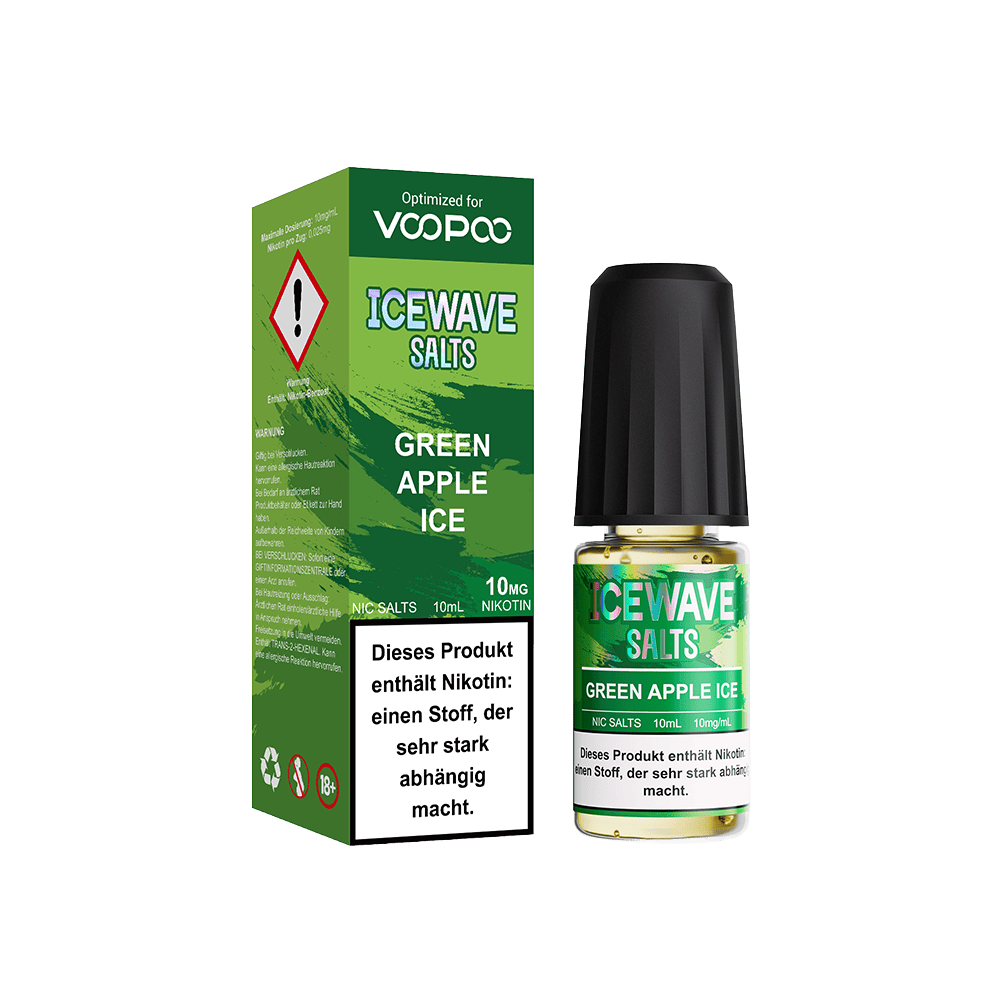Ice Wave Salts Liquid 10mg Green Apple Ice