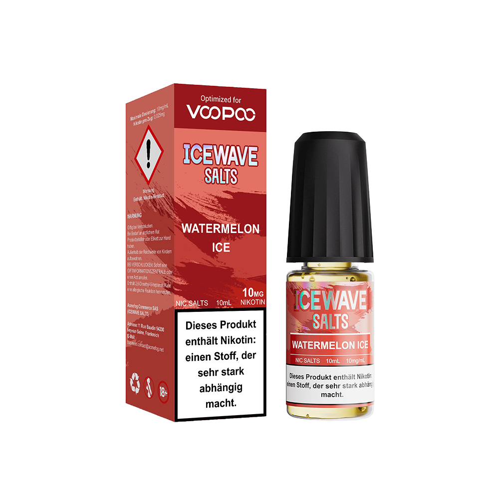Ice Wave Salts Liquid 10mg Watermelon Ice