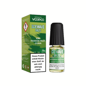 Ice Wave Salts Liquid 10mg Kiwi Passionfruit Guava