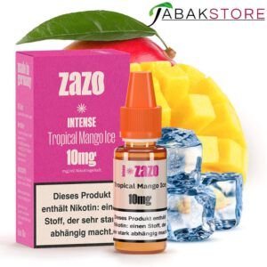 ZAZO Intense – Tropical Mango Ice – Liquid 10ml - 10 mg/ml