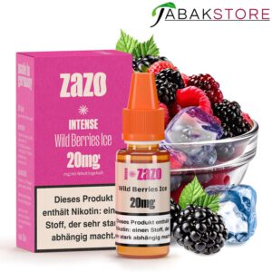 ZAZO Intense – Wild Berries Ice – Liquid 10ml - 20 mg/ml