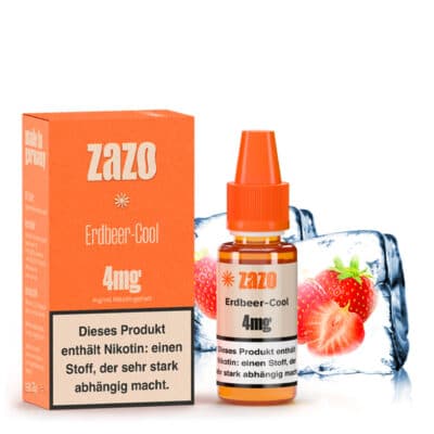 Zazo Classics Liquid 4mg Erdbeer Cool