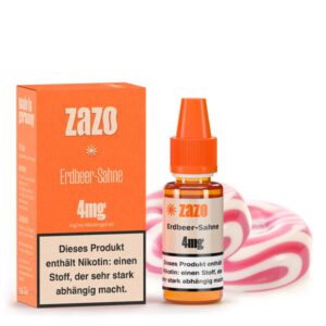 ZAZO Classics – Erdbeer-Sahne – Liquid 10ml - 4 mg/ml