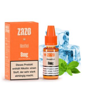 ZAZO Classics – Menthol – Liquid 10ml - 8 mg/ml