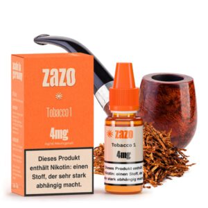 ZAZO Classics – Tobacco 1 – Liquid 10ml - 4 mg/ml