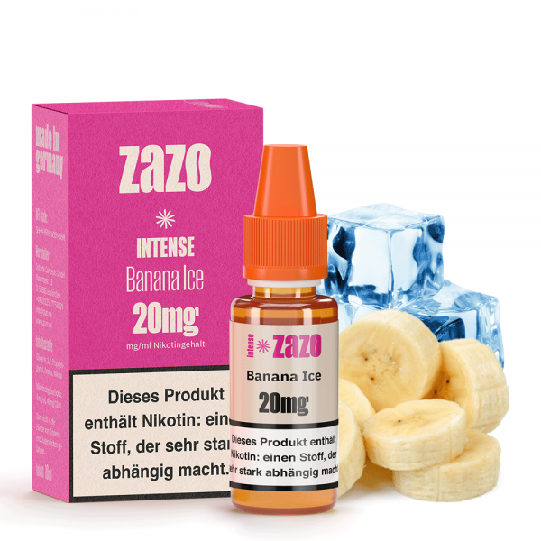Zazo Intense Liquid 20mg Banana Ice
