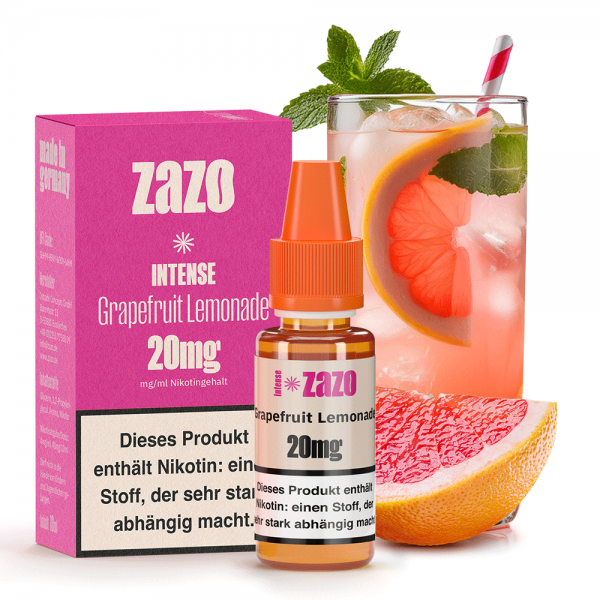 Zazo Intense Liquid 20mg Grapefruit Lemonade