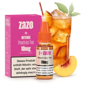 Zazo Intense Liquid 10mg Peach Ice Tea