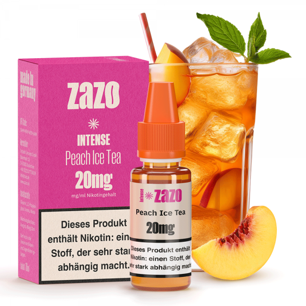 Zazo Intense Liquid 20mg Peach Ice Tea