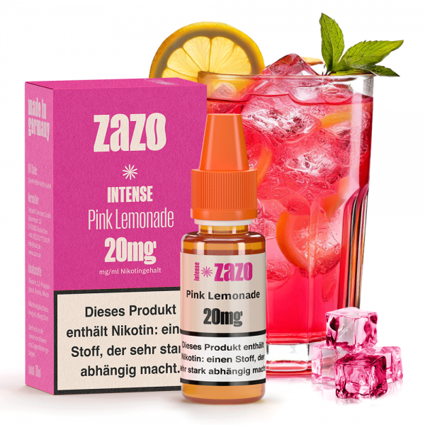 Zazo Intense Liquid 20mg Pink Lemonade