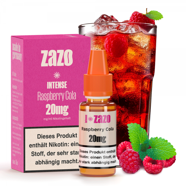 Zazo Intense Liquid 20mg Raspberry Cola