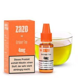 ZAZO Neo – Grüner Tee – Liquid 10ml - 4 mg/ml