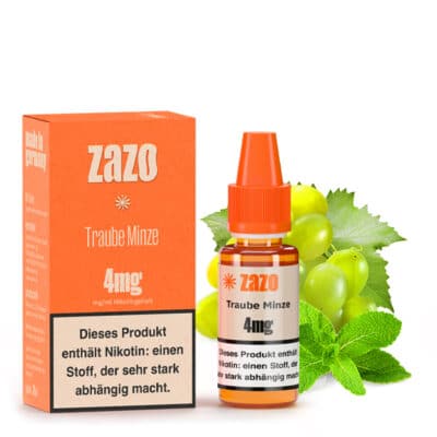 Zazo Neo Liquid 4mg Traube Minze
