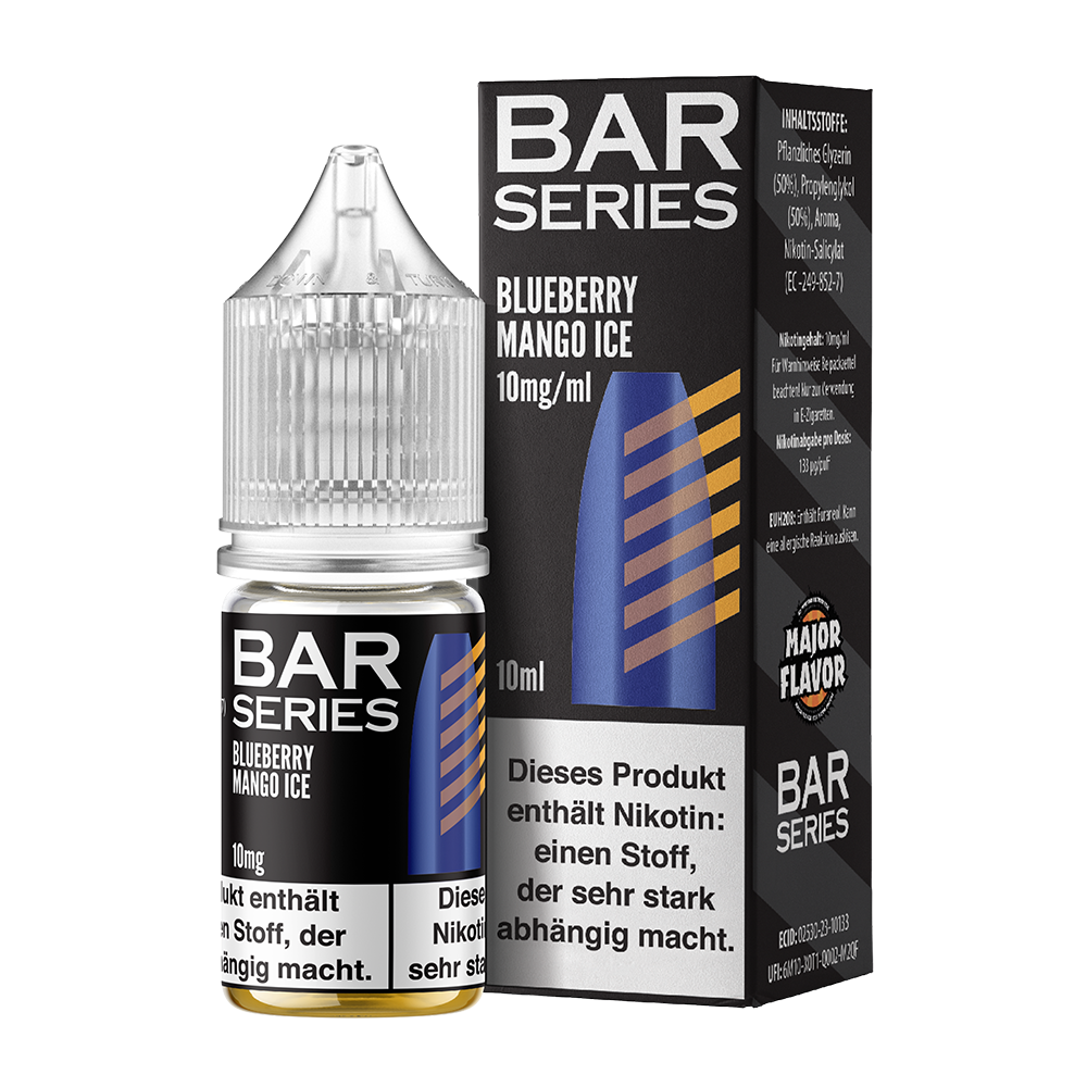 Bar Series Liquid 10mg Blueberry Mango Ice